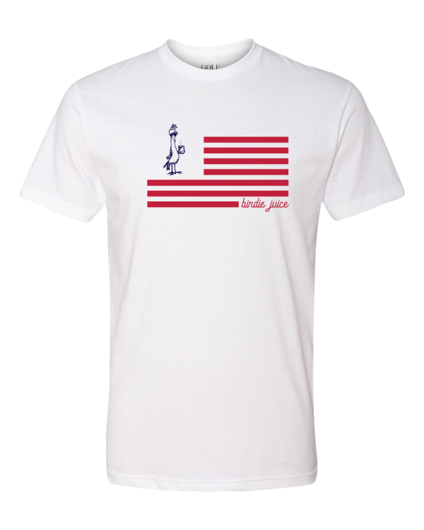 Birdie Juice Flag T-Shirt For Discount