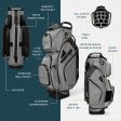 Sunday Golf The Big Rig | Heather Gray Cart Bag Online