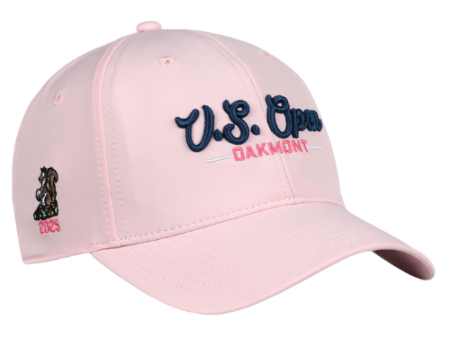 125TH U.S. Open Soft Pink Ladies Hidden Ponytail Cap Online Sale