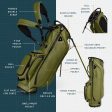 Sunday Golf Ryder S-Class | Olive Vegan Leather Cheap