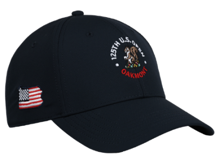 125TH U.S. Open Navy AeroSphere Tech Fabric Cap Fashion