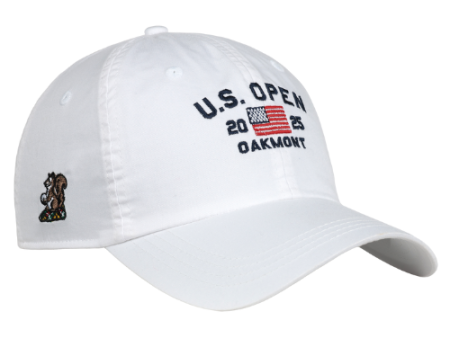 125TH U.S. Open White Lightweight Cotton Cap Supply