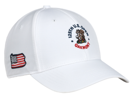 125TH U.S. Open White AeroSphere Tech Fabric Cap Supply