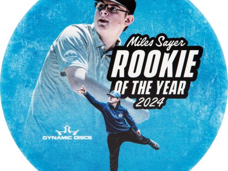 Miles Sayer 2024 Rookie of the Year DyeMax Online Hot Sale