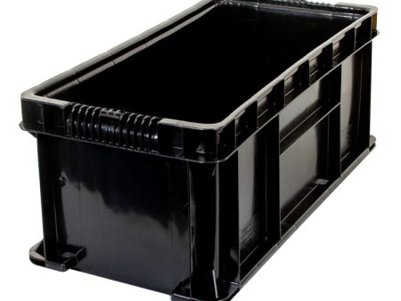 Disc Golf Storage Bin   Black Online now