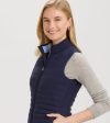 Renwick Quilted Knit Vest For Cheap