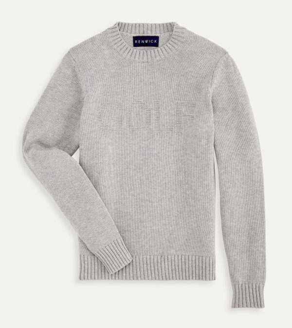 Renwick Club GOLF Tonal Sweater Cheap